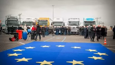 Primul test transfrontalier de camioane conectate s-a încheiat cu succes