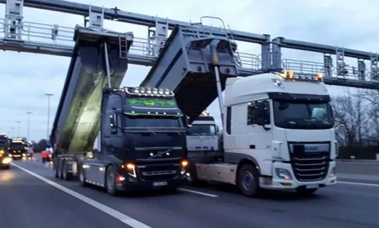 Blocaje la punctele de frontieră din Belgia