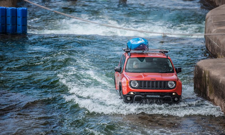 Jeep Renegade s-a apucat de rafting
