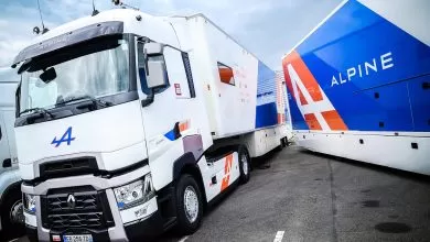 Renault Trucks T pentru echipa Signatech-Alpine