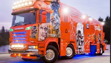 Cea mai mare cisternă de vacuum din Marea Britanie 1 Scania Terminator – “Ascensiunea mașinilor”