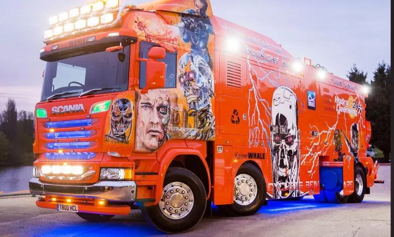 Cea mai mare cisternă de vacuum din Marea Britanie 1 Scania Terminator – “Ascensiunea mașinilor”