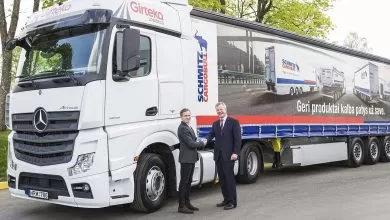 Girteka a comandat 540 de semiremorci Schmitz