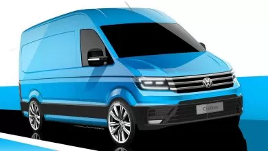 Primele schițe oficiale cu noul VW Crafter