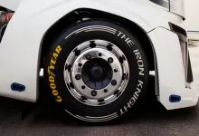 Goodyear a furnizat anvelopele pentru The Iron Knight