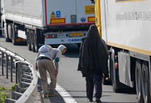 Transportatorii francezi protestează pentru creșterea siguranței la Calais