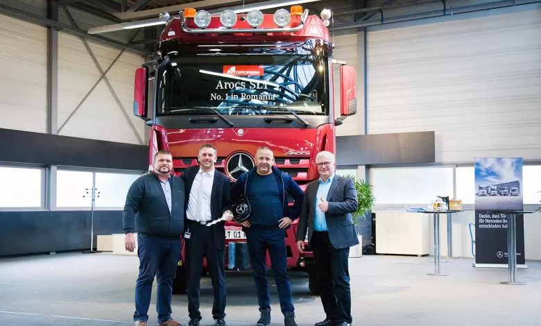 Rontransmar este primul client de Arocs 4163 SLT din România
