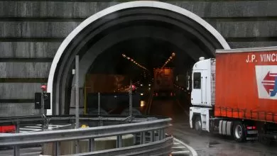 Taxa de trecere a tunelului Mont Blanc va crește din ianuarie 2017