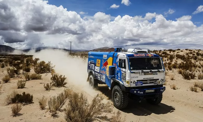 Anvelopele Continental au fost definitorii pentru Kamaz în Dakar 2017