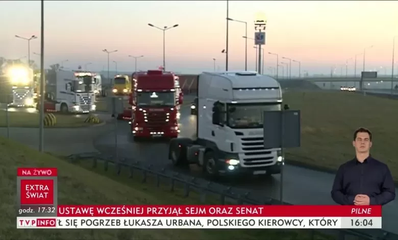 Lukasz Urban a fost condus în “ultima cursă” de 120 de colegi