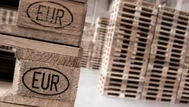 Marfă încărcată pe paleți cu certificări contrafăcute