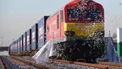Primul tren de marfă direct din China către Marea Britanie