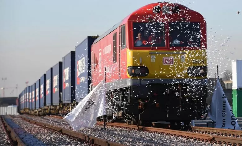 Primul tren de marfă direct din China către Marea Britanie