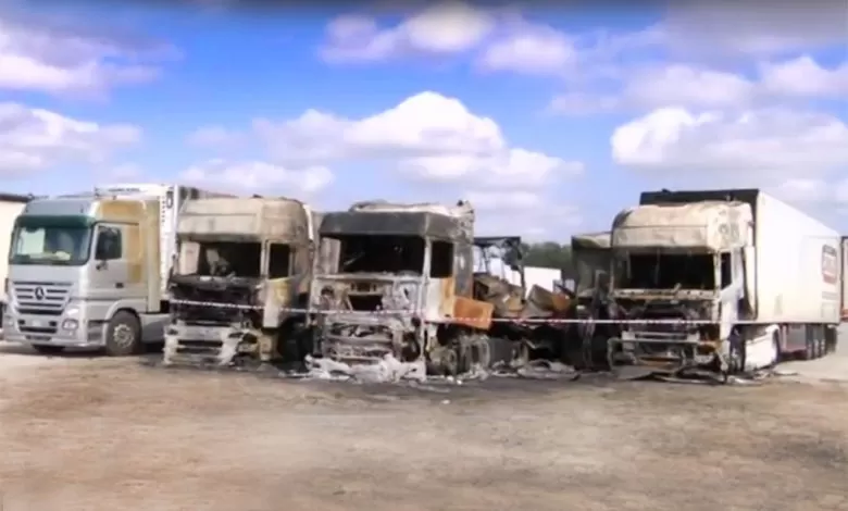 Șofer de camion rănit într-un atac asupra companiei Caair