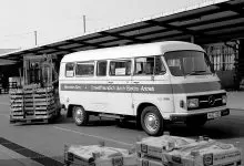 Duba electrică Mercedes-Benz LE 306 aniversează 45 de ani