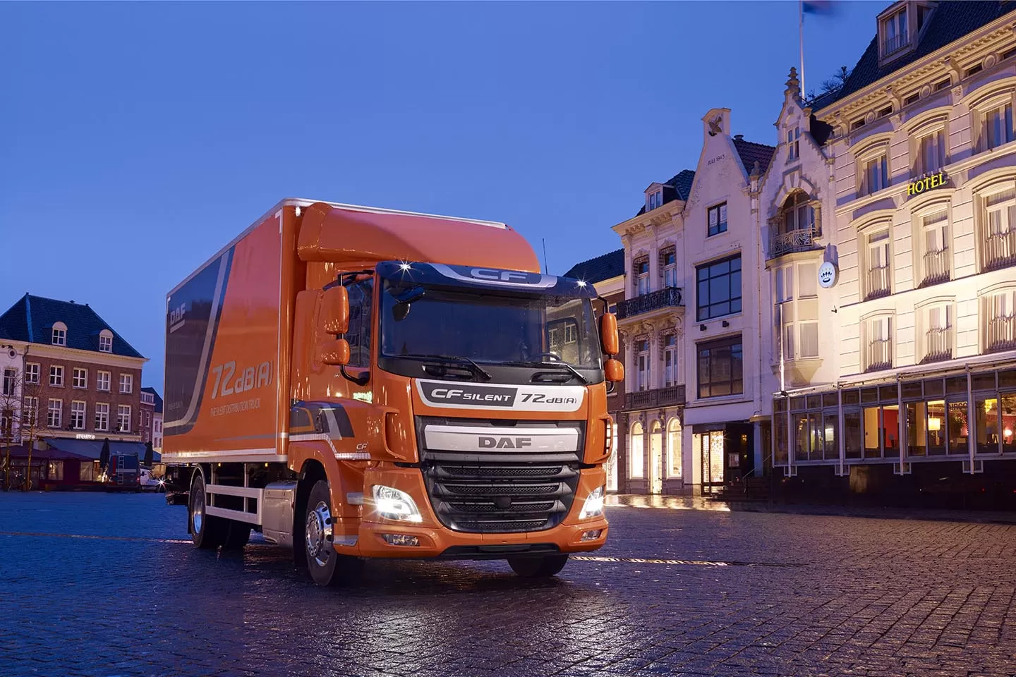 “Enjoys the silence” alături camioanele din gama DAF Silent