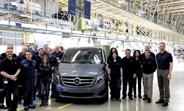 Uzina Mercedes-Benz din Vitoria a produs V-Class-ul cu numărul 100.000