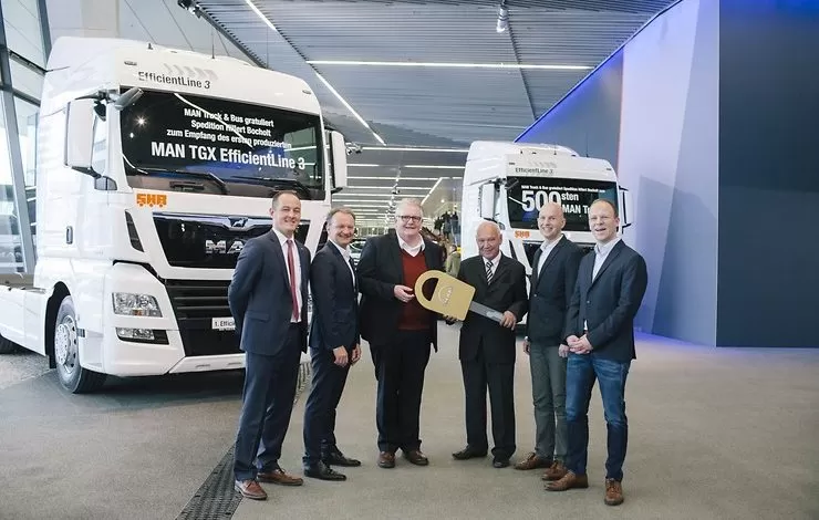 Spedition Hillert este primul client de MAN TGX EfficientLine 3