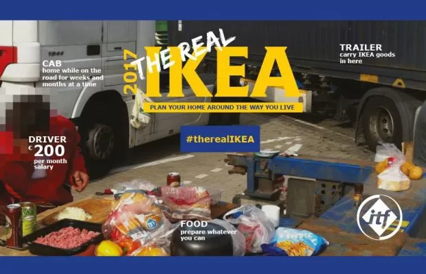 Investigația BBC: Șoferi de camion IKEA plătiți cu 3.51 euro pe oră