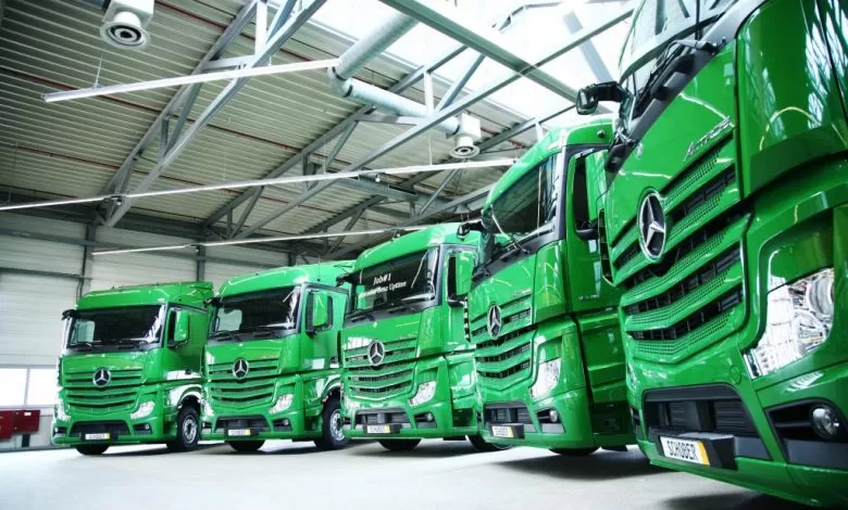 Primele camioane Actros livrate cu serviciul Mercedes-Benz Uptime