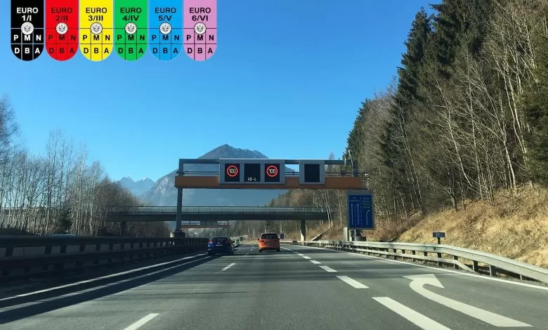 Autocolantul ce atesta clasa de emisii a camioanelor a devenit obligatoriu în Austria