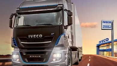 Centre Iveco Truck Station pe principalele rute europene de transport
