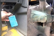 Șofer de camion român prins cu magnet și emulator AdBlue în Elveția