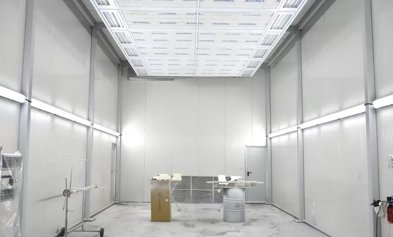 Cea mai modernă cabină de vopsitorie dedicată camioanelor și autocarelor