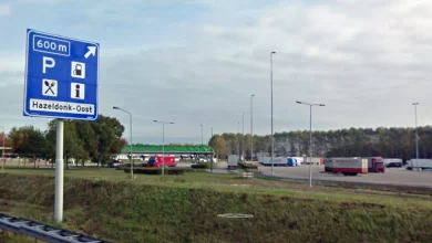 Parcarea de camioane Hazeldonk se va închide în luna iulie