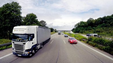 Circulația camioanelor în perioada concediilor a fost restricționată în Germania