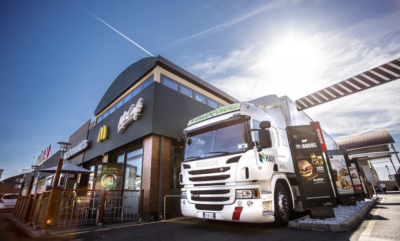 Scania și HAVI reduc emisiile CO2 din lanțul de aprovizionare McDonald’s