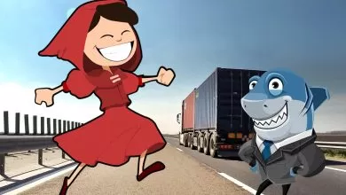 Scufiţa la firma bună vs. șofer profesionist la firma de rechini