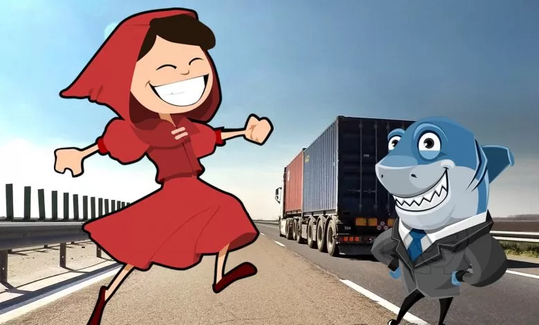 Scufiţa la firma bună vs. șofer profesionist la firma de rechini