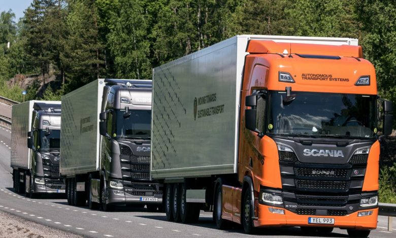 Conectarea în pluton a camioanelor multi-marcă este următoarea etapă