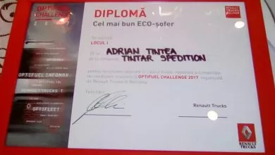 Adrian Ţintea a câştigat concursul Optifuel Challenge 2017
