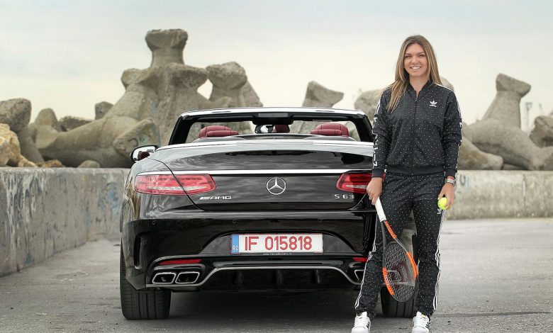 Simona Halep va conduce un Mercedes-AMG S63 4MATIC Cabriolet
