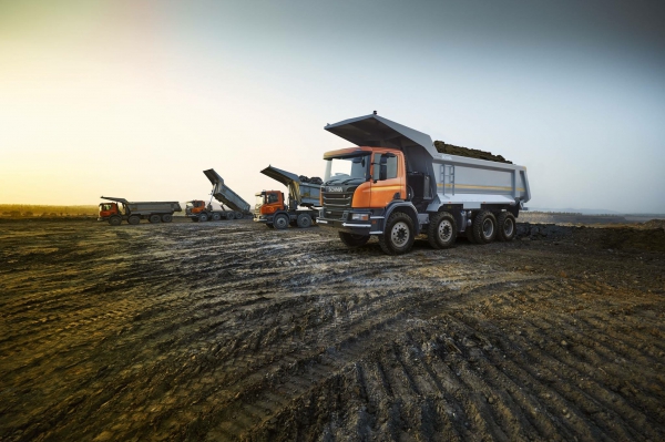 Scania India a lansat o nouă basculantă pentru industria extractivă
