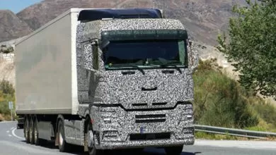 Noua generație de camioane MAN surprinsă camuflată în teste