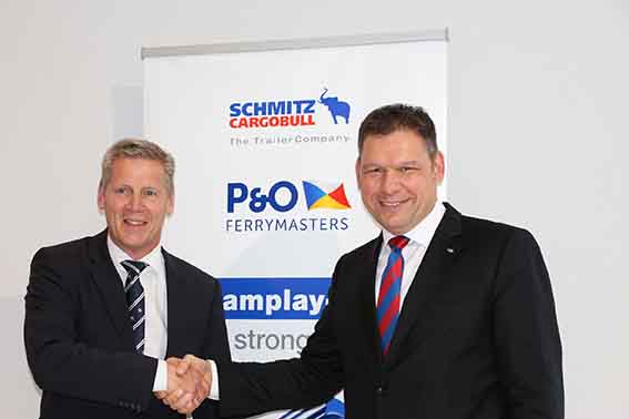 P&O Ferrymasters a achiziționat 200 de semiremorci Schmitz Cargobull