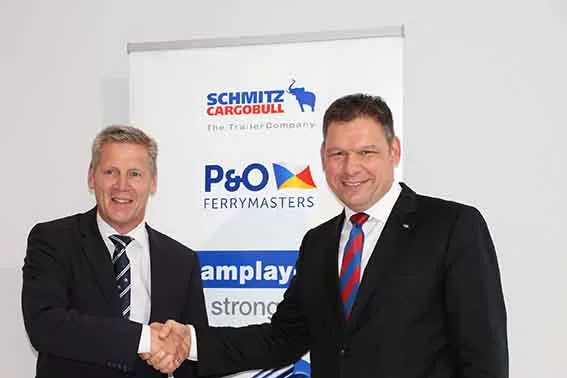 P&O Ferrymasters a achiziționat 200 de semiremorci Schmitz Cargobull