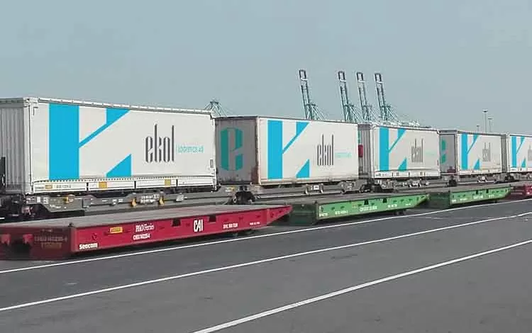 Ekol Logistics stabilește un nou serviciu feroviar între Belgia și Italia