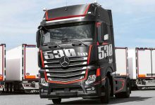 Ediția specială Actros “Racing” a anunțat lansarea OM 471 în Italia