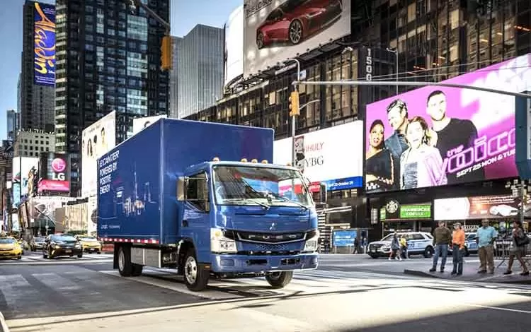 Camionul FUSO eCanter a fost lansat oficial pe piață