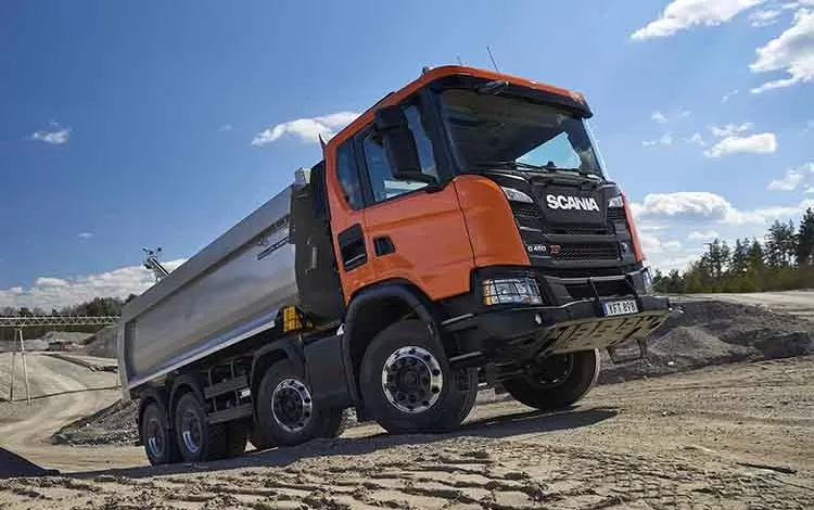 Scania XT este noua gamă de camioane pentru construcții