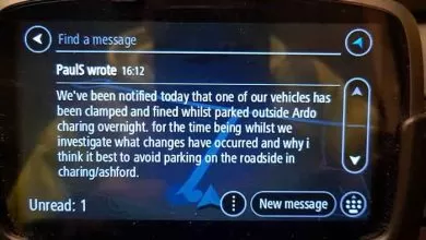 Camioane blocate în zona Kent pentru parcare ilegală pe timp de noapte