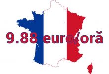Salariul minim brut din Franța a crescut la 9.88 euro/oră