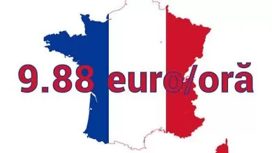 Salariul minim brut din Franța a crescut la 9.88 euro/oră