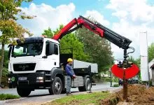 Sistemul HPSC crește eficiența în operarea macaralelor Palfinger