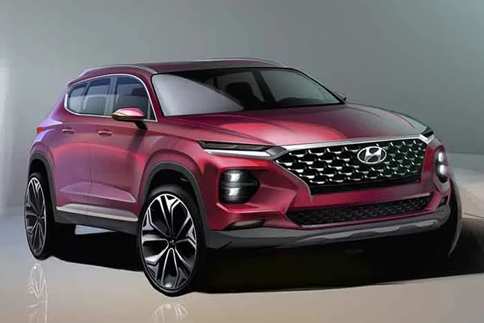 Hyundai a dezvăluit primele imagini ale noului Santa Fe