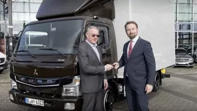 P&H Logistik și-a extins flota de distribuție cu trei Fuso eCanter 1 P&H Logistik și-a extins flota de distribuție cu trei Fuso eCanter
